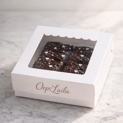 eggless brownies in Kurukshetra chocolate brownie - OopsLaila